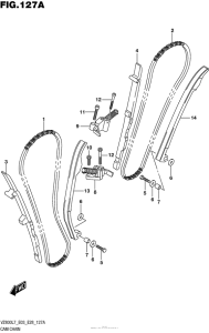 VZ800 Цепь ГРМ