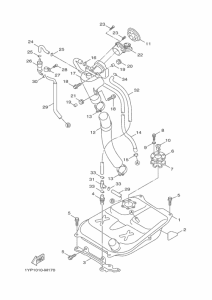 XC125SR フユエルタンク