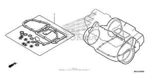 CB1100S (ABS) Комплект прокладок