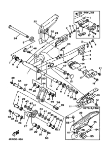 TT250R ﾘﾔｱｰﾑ