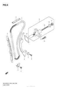 RM-Z450 Цепь ГРМ