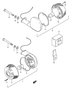 K125 Поворотники