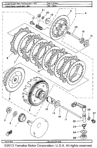 IT125G Сцепление