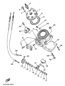 TZ125 Головка цилиндров