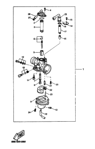 YQ100 Карбюратор