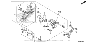 Задний суппорт