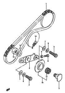 DR600 Balancer chain