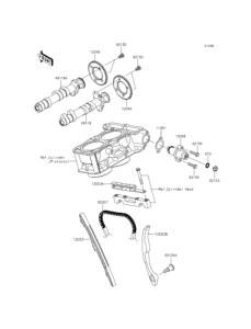 ER250 Распредвал