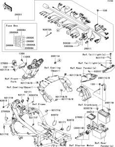 EX650 Электрика
