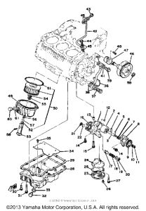 XS750SE-31 - 1978 Oil pump oil cleaner