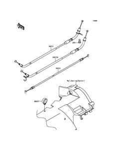 ZG1400 Тросы управления