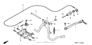 CHF50A Stand + kick pedal