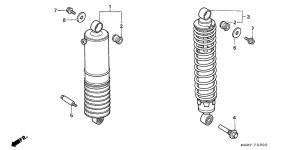 GL1500SE Rear cushion