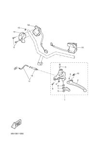 CW50L Handle switch. lever