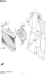UH200 Радиатор