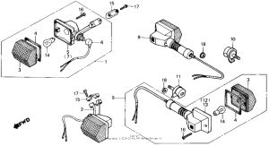  Задний фонарь