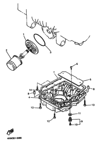 XJ900S Маслоочиститель