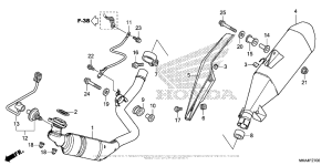 NC700X (DCT) Глушитель