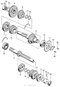 SL350 Трансмиссия
