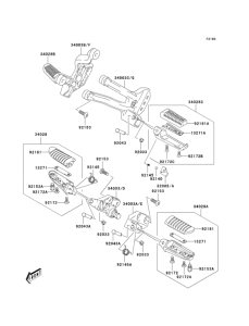LV1000 Подножки