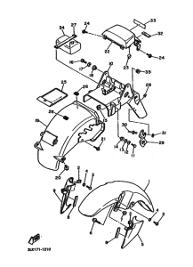 FZR1000 FZR1000B Крыло
