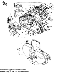  Крышки двигателя