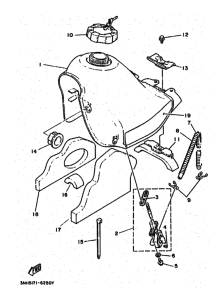 DT200R DT200RH Tank fuel