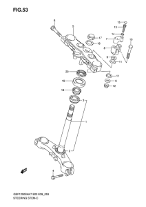 GSF1250S Траверса нижняя