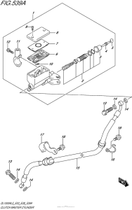 DL1000 (ABS) Цилиндр сцепления
