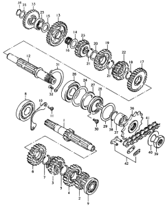 SP370 Трансмиссия