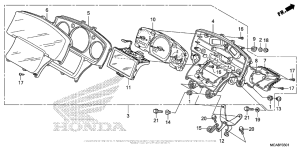 GL1800 Speedometer (Navigation)