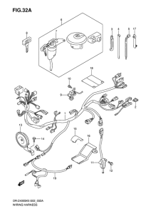 DR-Z400 Жгут проводов