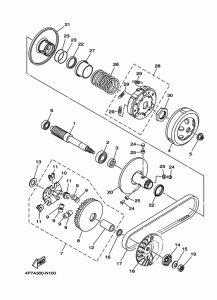 XC125E Сцепление