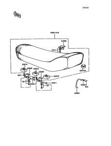 KE100 Сиденье