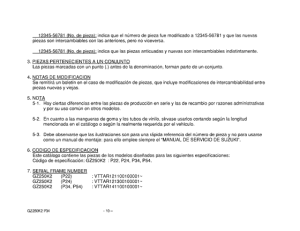 GZ250 Catalog preface