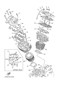 XV1600A Цилиндры