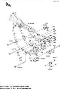 ZN1300 Рама ,крепежные детали