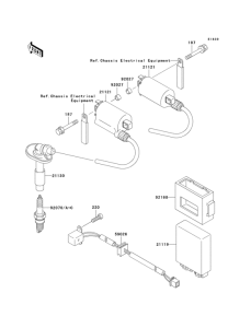EX250 Система зажигания