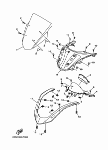 GPD150-A Стекло ветровое