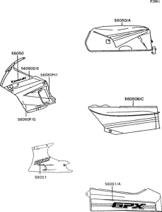 ZX600 Наклейки