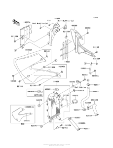 KX100 Радиатор