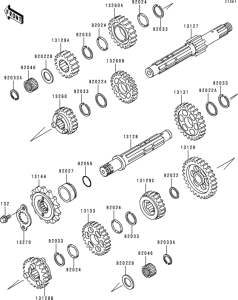 BJ250 Трансмиссия