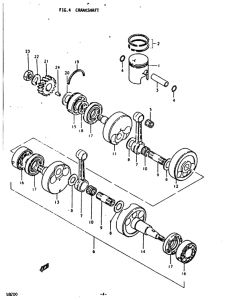 SB200 Вал коленчатый