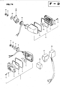 GSX750 Поворотники