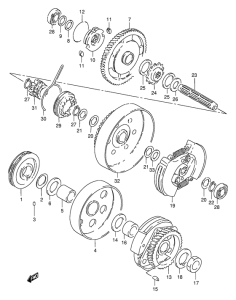 FZ50 Трансмиссия