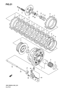 GSX-R600U2 Бендикс