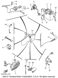 XV535L Электрика