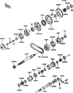 ZG1000 Валансирный вал