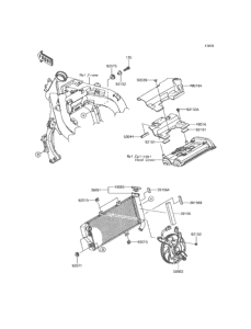 EX400 ラジエータ