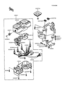 KL250 Спидометр